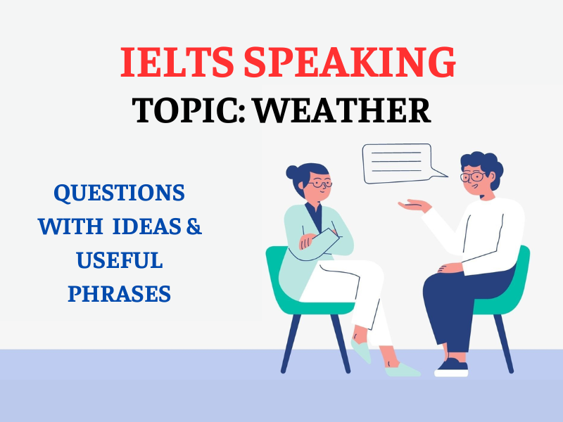 IELTS Speaking 2025 Part 1: Weather - BLEARNING ENGLISH