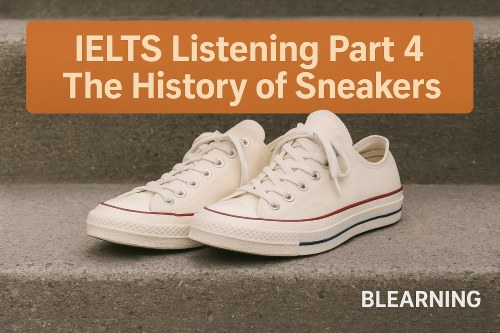 IELTS Listening Part 4: The History of Sneakers