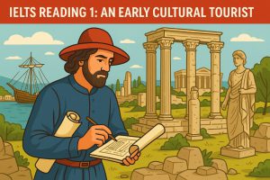 IELTS Reading 1: An early cultural tourist