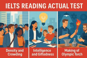 IELTS Reading Test 11 November 2025: Density and Crowding | Intelligence and Giftedness | Making of Olympic Torch